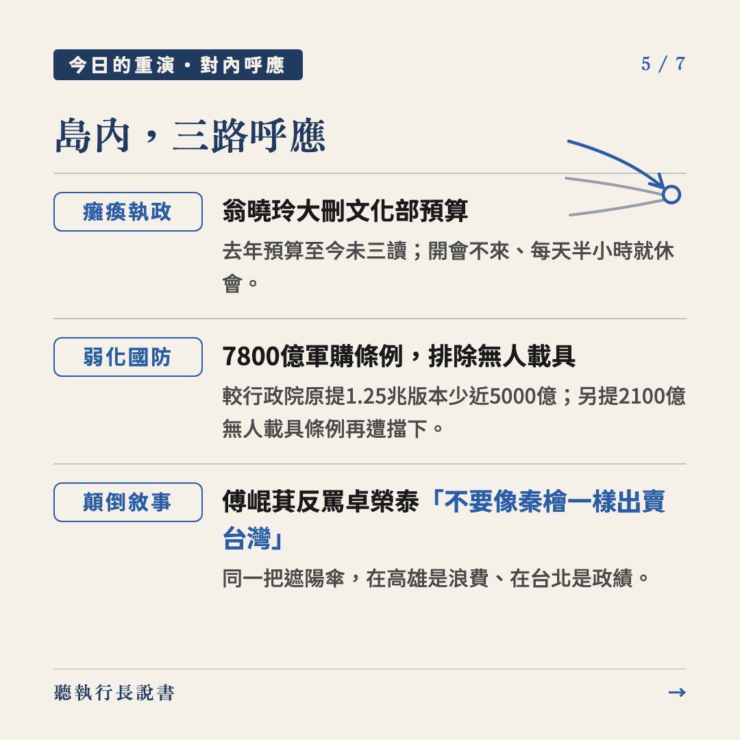 🔸 賣國者的盤算。｜圖卡